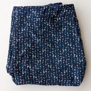 All in Motion | Navy Flamingo-Print Golf Shorts | 32